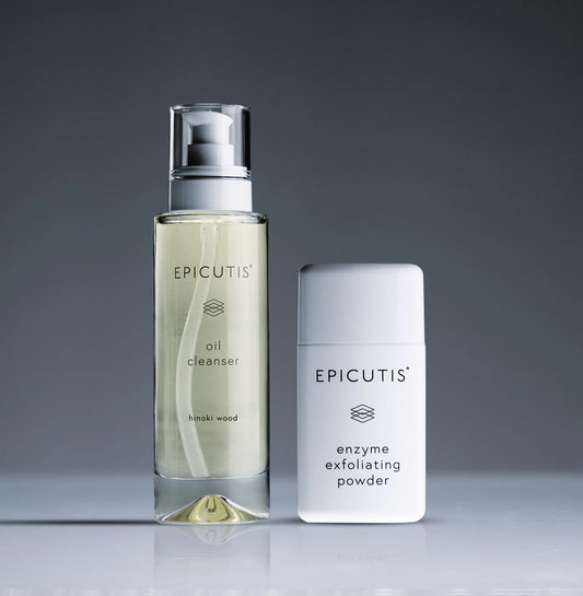 Epicutis Cleansing Essentials Set: Oil Cleanser & Enzyme Powder
