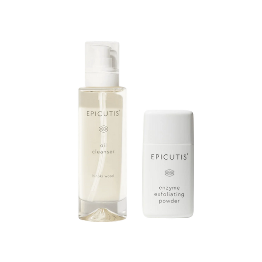Epicutis Cleansing Essentials Set: Oil Cleanser & Enzyme Powder